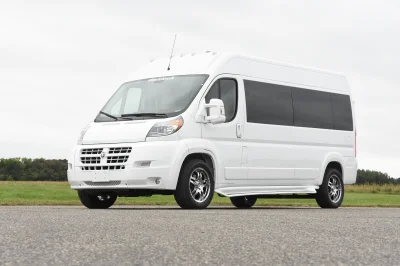 WHITE RAM PROMASTER 12 PASSENGER GALAXY SHUTTLE EDITION BY WALDOCH - 2020 RAM PROMASTER GALAXY - Image 9 of 20