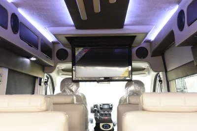 RAM PROMASTER 9 PASSENGER GALAXY WHITE EXTERIOR TAN/TAN INTERIOR WITH NEUTRAL TAN SEATING - 2020 RAM PROMASTER GALAXY - Image 8 of 19
