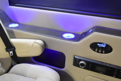 LUXURY CONVERSION VAN 8 PASSENGER PRESIDENTIAL SEATING GALAXY VAN 2020 RAM PROMASTER 159 HIGH ROOF BY WALDOCH - 2020 RAM PROMASTER GALAXY - Image 16 of 32