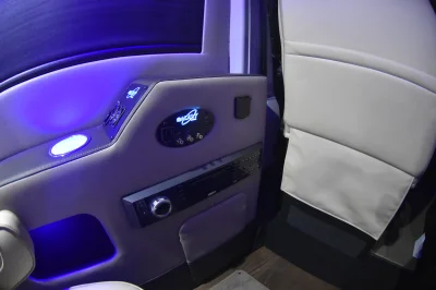 LUXURY CONVERSION VAN 8 PASSENGER PRESIDENTIAL SEATING GALAXY VAN 2020 RAM PROMASTER 159 HIGH ROOF BY WALDOCH - 2020 RAM PROMASTER GALAXY - Image 25 of 32