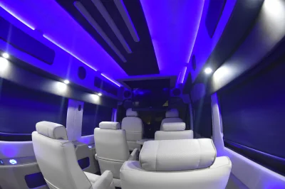 LUXURY CONVERSION VAN 8 PASSENGER PRESIDENTIAL SEATING GALAXY VAN 2020 RAM PROMASTER 159 HIGH ROOF BY WALDOCH - 2020 RAM PROMASTER GALAXY - Image 26 of 32