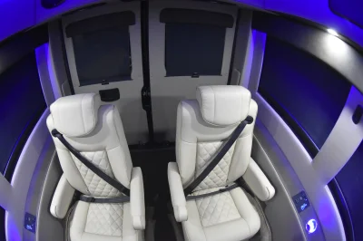 LUXURY CONVERSION VAN 8 PASSENGER PRESIDENTIAL SEATING GALAXY VAN 2020 RAM PROMASTER 159 HIGH ROOF BY WALDOCH - 2020 RAM PROMASTER GALAXY - Image 28 of 32