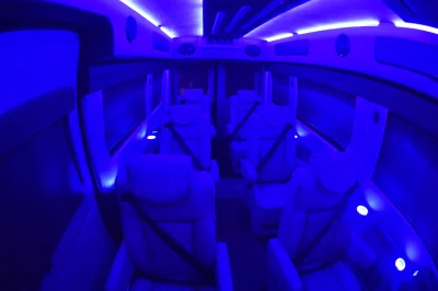 LUXURY CONVERSION VAN 8 PASSENGER PRESIDENTIAL SEATING GALAXY VAN 2020 RAM PROMASTER 159 HIGH ROOF BY WALDOCH - 2020 RAM PROMASTER GALAXY - Image 31 of 32