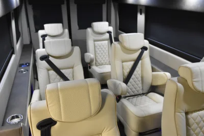 LUXURY CONVERSION VAN 8 PASSENGER PRESIDENTIAL SEATING GALAXY VAN 2020 RAM PROMASTER 159 HIGH ROOF BY WALDOCH - 2020 RAM PROMASTER GALAXY - Image 6 of 32