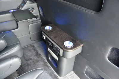 RAM PROMASTER 9 PASSENGER CUSTOM OFFICE LIMO 2020 EXECUTIVE TRAVEL PRIVATE JET ON WHEELS - 2020 RAM PROMASTER LIMO - Image 14 of 21