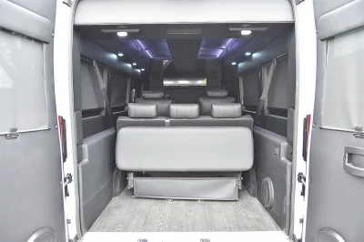 RAM PROMASTER 9 PASSENGER CUSTOM OFFICE LIMO 2020 EXECUTIVE TRAVEL PRIVATE JET ON WHEELS - 2020 RAM PROMASTER LIMO - Image 16 of 21