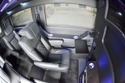 RAM PROMASTER 9 PASSENGER CUSTOM OFFICE LIMO 2020 EXECUTIVE TRAVEL PRIVATE JET ON WHEELS - 2020 RAM PROMASTER LIMO - Image 20 of 21