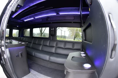CUSTOM LIMO 159 RAM PROMASTER 10 PASSENGER PARTY BUS BAR COOLER BY WALDOCH - 2020 RAM PROMASTER LIMO - Image 17 of 17