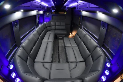 RAM PROMASTER LIMO CUSTOM INTERIOR PARTY BUS WEDDING VAN GREAT CONVERSION BY WALDOCH - 2020 RAM PROMASTER LIMO - Image 13 of 36
