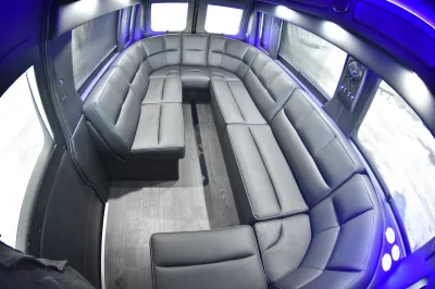 RAM PROMASTER LIMO CUSTOM INTERIOR PARTY BUS WEDDING VAN GREAT CONVERSION BY WALDOCH - 2020 RAM PROMASTER LIMO - Image 15 of 36