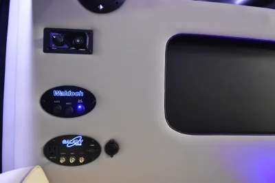 CUSTOM LIMO ON RAM PROMASTER 159 EXT BLACK BAR SEATING 10 PASSENGER CONVERSION VAN BY WALDOCH - 2020 RAM PROMASTER LIMO - Image 5 of 30