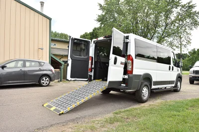 NON EMERGENCY MEDICAL VAN RAMP STYLE VAN RAM PROMASTER 1500 LOW ROOF MOBILITY SHUTTLE - 2020 RAM PROMASTER MOBILITY - Image 11 of 14