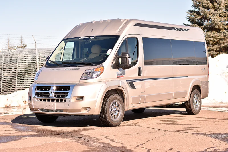 Custom Mobility Van with Transfer Driver Seat & Bathroom Ramp Ram Promaster 2500 159 Galaxy Conversion Van by Waldoch by Waldoch Crafts