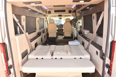 CUSTOM MOBILITY VAN WITH TRANSFER DRIVER SEAT & BATHROOM RAMP RAM PROMASTER 2500 159 GALAXY CONVERSION VAN BY WALDOCH - 2020 RAM PROMASTER MOBILITY - Image 11 of 21