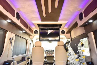CUSTOM MOBILITY VAN WITH TRANSFER DRIVER SEAT & BATHROOM RAMP RAM PROMASTER 2500 159 GALAXY CONVERSION VAN BY WALDOCH - 2020 RAM PROMASTER MOBILITY - Image 14 of 21