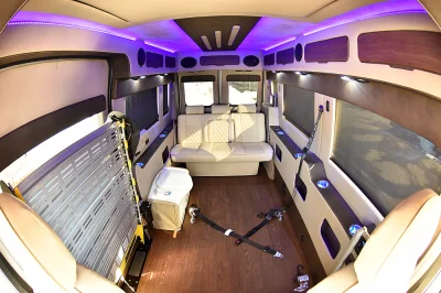 CUSTOM MOBILITY VAN WITH TRANSFER DRIVER SEAT & BATHROOM RAMP RAM PROMASTER 2500 159 GALAXY CONVERSION VAN BY WALDOCH - 2020 RAM PROMASTER MOBILITY - Image 15 of 21