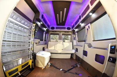 CUSTOM MOBILITY VAN WITH TRANSFER DRIVER SEAT & BATHROOM RAMP RAM PROMASTER 2500 159 GALAXY CONVERSION VAN BY WALDOCH - 2020 RAM PROMASTER MOBILITY - Image 16 of 21