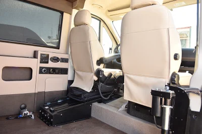 CUSTOM MOBILITY VAN WITH TRANSFER DRIVER SEAT & BATHROOM RAMP RAM PROMASTER 2500 159 GALAXY CONVERSION VAN BY WALDOCH - 2020 RAM PROMASTER MOBILITY - Image 17 of 21
