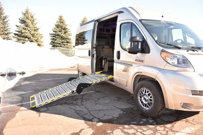 CUSTOM MOBILITY VAN WITH TRANSFER DRIVER SEAT & BATHROOM RAMP RAM PROMASTER 2500 159 GALAXY CONVERSION VAN BY WALDOCH - 2020 RAM PROMASTER MOBILITY - Image 7 of 21