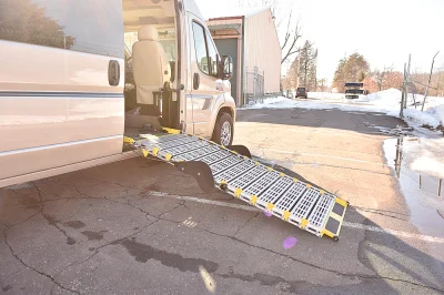 CUSTOM MOBILITY VAN WITH TRANSFER DRIVER SEAT & BATHROOM RAMP RAM PROMASTER 2500 159 GALAXY CONVERSION VAN BY WALDOCH - 2020 RAM PROMASTER MOBILITY - Image 8 of 21