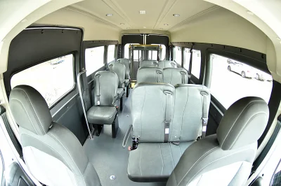 11 PASSENGER MOBILITY VAN COMMERCIAL FLEET ADA RAM PROMASTER 3500 HIGH ROOF EXT VAN 1 OR 2 WHEEL CHAIRS - 2020 RAM PROMASTER MOBILITY - Image 1 of 19