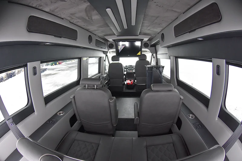 7 Passenger Luxury Conversion Vans Ram Promaster 2500 High Roof Waldoch Galaxy Van Mobility Lift Personal Use by Waldoch Crafts