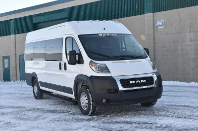 15 PASSENGER WHITE - 2020 RAM PROMASTER SHUTTLE - Image 3 of 17