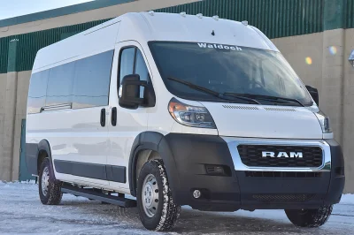 15 PASSENGER WHITE - 2020 RAM PROMASTER SHUTTLE - Image 4 of 17