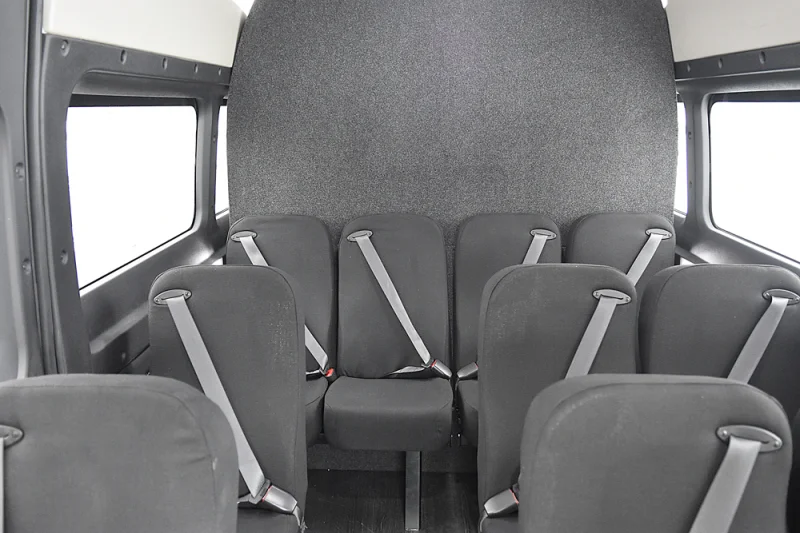 12 Passenger Shuttle Van Airport hotel nursing home Storage for luggage in the rear by Waldoch RAM Promaster 159 2500 High Roof by Waldoch Crafts