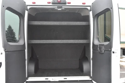 12 PASSENGER SHUTTLE VAN AIRPORT HOTEL NURSING HOME STORAGE FOR LUGGAGE IN THE REAR BY WALDOCH RAM PROMASTER 159 2500 HIGH ROOF - 2020 RAM PROMASTER SHUTTLE - Image 5 of 7