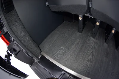 LUXURY 15 PASSENGER SHUTTLE VAN LEATHER SEATING WITH STORAGE ON RAM PROMASTER 159 HIGH ROOF BY WALDOCH - 2020 RAM PROMASTER SHUTTLE - Image 13 of 16