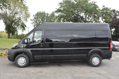 RAM PROMASTER SHUTTLE PRESIDENTIAL SEATING LUXURY CHAIRS 8 PASSENGER CONVERSION VAN HOTEL AIRPORT - 2020 RAM PROMASTER SHUTTLE - Image 2 of 30