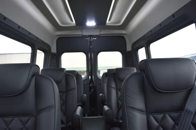 RAM PROMASTER SHUTTLE PRESIDENTIAL SEATING LUXURY CHAIRS 8 PASSENGER CONVERSION VAN HOTEL AIRPORT - 2020 RAM PROMASTER SHUTTLE - Image 21 of 30