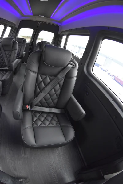 RAM PROMASTER SHUTTLE PRESIDENTIAL SEATING LUXURY CHAIRS 8 PASSENGER CONVERSION VAN HOTEL AIRPORT - 2020 RAM PROMASTER SHUTTLE - Image 30 of 30