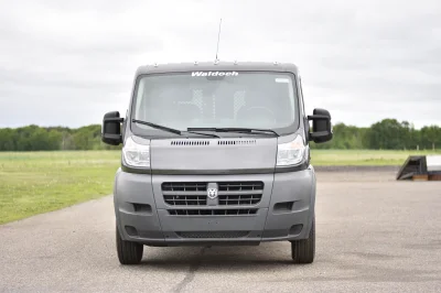 RAM PROMASTER CUSTOM PARTITION WALL WITH SINGLE SWIVEL SEAT IN VAN - 2020 RAM PROMASTER WORK - Image 2 of 17