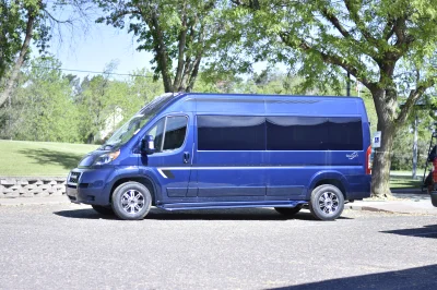 2021 RAM PROMASTER GALAXY 9-PASSENGER - PATRIOT BLUE WITH GREY/BLACK INTERIOR WALLS AND PEWTER SEATING - 2021 RAM PROMASTER GALAXY - Image 2 of 42