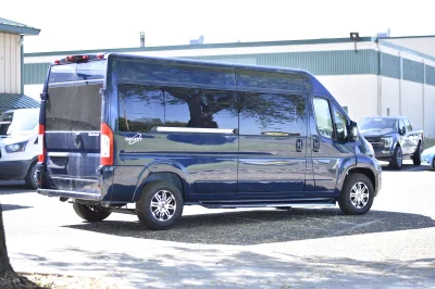 2021 RAM PROMASTER GALAXY 9-PASSENGER - PATRIOT BLUE WITH GREY/BLACK INTERIOR WALLS AND PEWTER SEATING - 2021 RAM PROMASTER GALAXY - Image 4 of 42