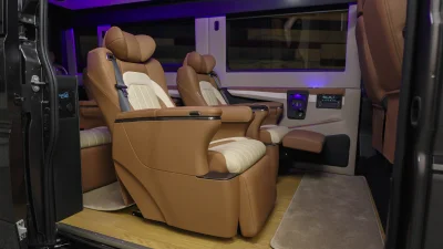 2024 BOUNDARY WATER EDITION CONVERSION VAN RAM PROMASTER 9 PASSENGER LUXURY TRAVEL - 2024 RAM PROMASTER GALAXY LUXURY - Image 7 of 34