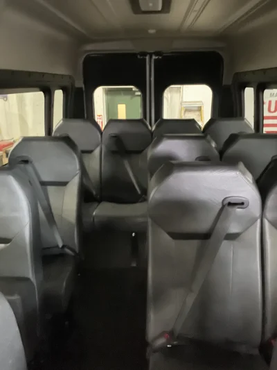 2024 RAM PROMASTER  159''  - 12 PASSENGER SHUTTLE PACKAGE - BRIGHT WHITE (PW7) - GRAY SEATING - 2024 RAM PROMASTER SHUTTLE - Image 9 of 18