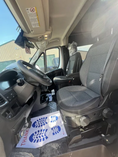 2024 RAM PROMAASTER 3500 - 12 PASSENGER SHUTTLE PACKAGE - BILLET SILVER METALLIC (PSC) - GRAY SEATING - 2024 RAM PROMASTER SHUTTLE - Image 15 of 18