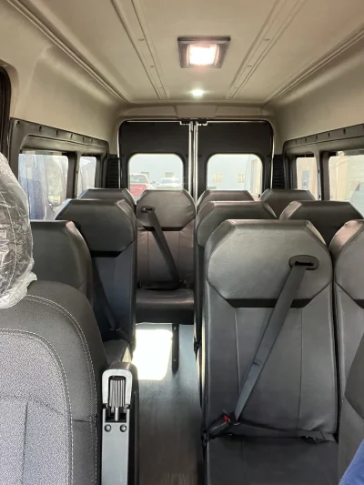2024 RAM PROMAASTER 3500 - 12 PASSENGER SHUTTLE PACKAGE - BILLET SILVER METALLIC (PSC) - GRAY SEATING - 2024 RAM PROMASTER SHUTTLE - Image 16 of 18