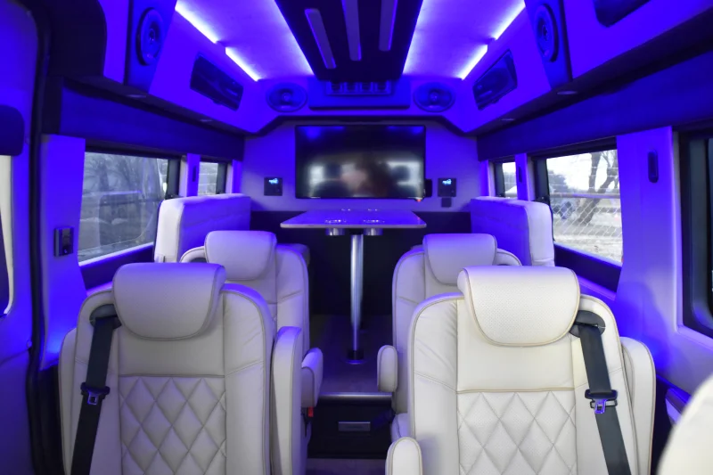 2025 RAM Promaster Tailgate Custom 9 Passenger Van Luxury Travel Galaxy Van By Waldoch by Waldoch Crafts