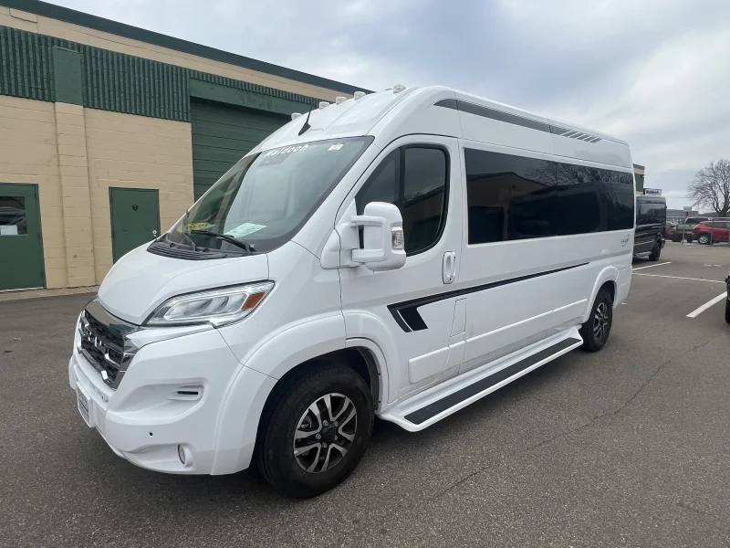 2025 Ram Promaster - 9 Passenger Ascent Galaxy Package - Bright White - Pewter and Black Seating by Waldoch Crafts