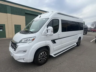2025 RAM PROMASTER - 9 PASSENGER ASCENT GALAXY PACKAGE - BRIGHT WHITE - PEWTER AND BLACK SEATING - 2025 RAM PROMASTER GALAXY - Image 1 of 18