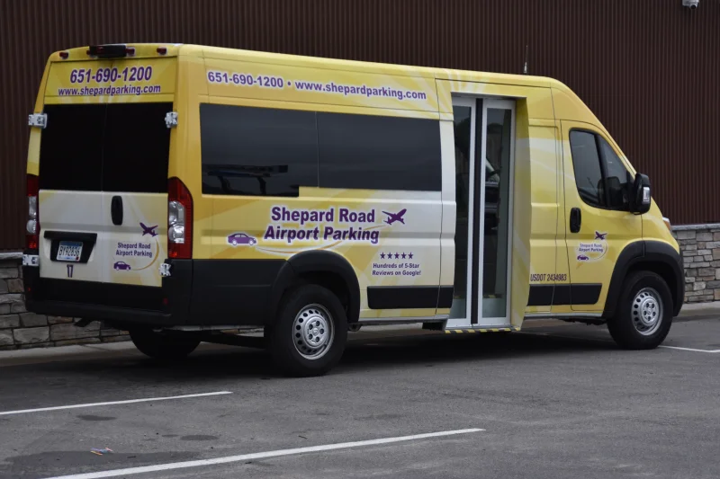 2025 RAM Promaster 159 2500 Bus Door Airport Shuttle Bus by Waldoch Crafts