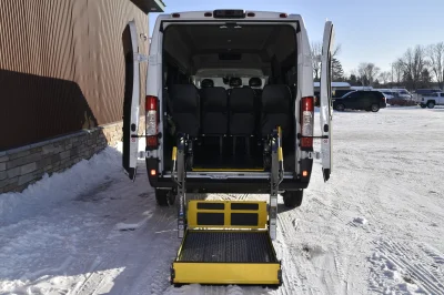 2025 RAM PROMASTER 159 2500 HIGH ROOF 11 PASSENGER MOBILITY VAN SHUTTLE BUS - 2025 RAM PROMASTER SHUTTLE - Image 16 of 18