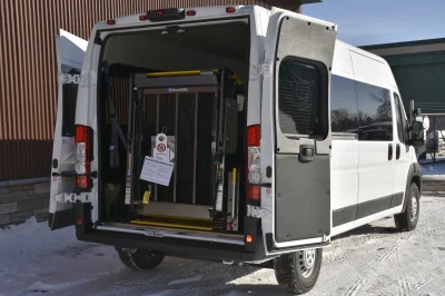 2025 RAM PROMASTER 159 2500 HIGH ROOF 11 PASSENGER MOBILITY VAN SHUTTLE BUS - 2025 RAM PROMASTER SHUTTLE - Image 17 of 18