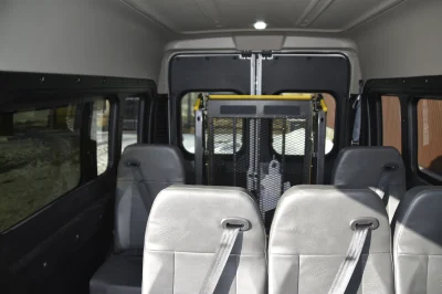 2025 RAM PROMASTER 159 2500 HIGH ROOF 11 PASSENGER MOBILITY VAN SHUTTLE BUS - 2025 RAM PROMASTER SHUTTLE - Image 1 of 18