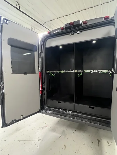CUSTOM GOLF VAN UNIVERSITY CONVERSION VANS 9 PASSENGER GRANITE LUXURY TRAVEL TEAMS VEHICLE BY WALDOCH - 2026 RAM PROMASTER GALAXY - Image 2 of 18