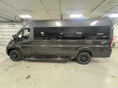 CUSTOM GOLF VAN UNIVERSITY CONVERSION VANS 9 PASSENGER GRANITE LUXURY TRAVEL TEAMS VEHICLE BY WALDOCH - 2026 RAM PROMASTER GALAXY - Image 16 of 18